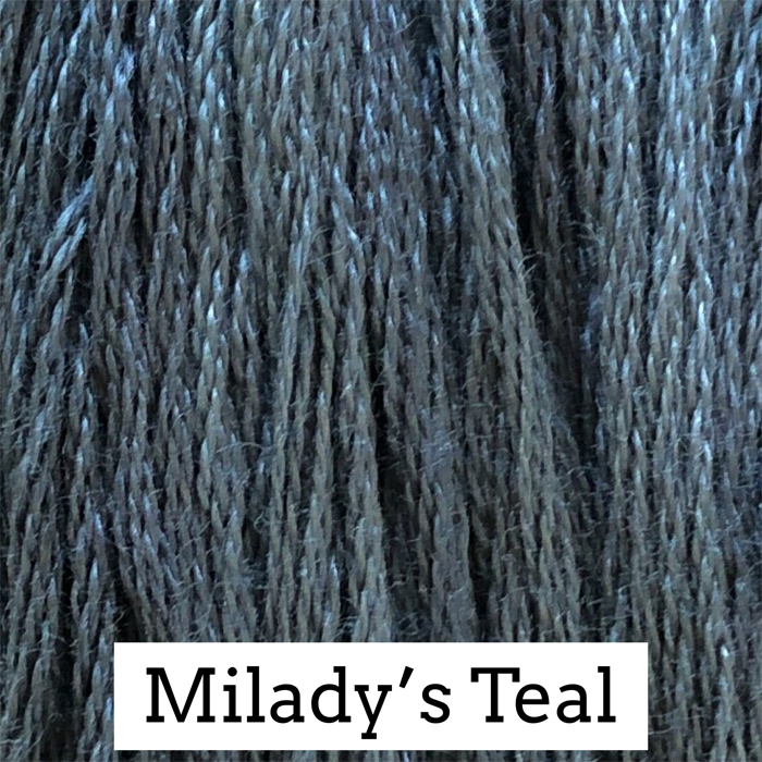 Milady's Teal - Classic Colorworks Cotton Thread - Floss, Thread & Floss, Thread & Floss, The Crafty Grimalkin - A Cross Stitch Store
