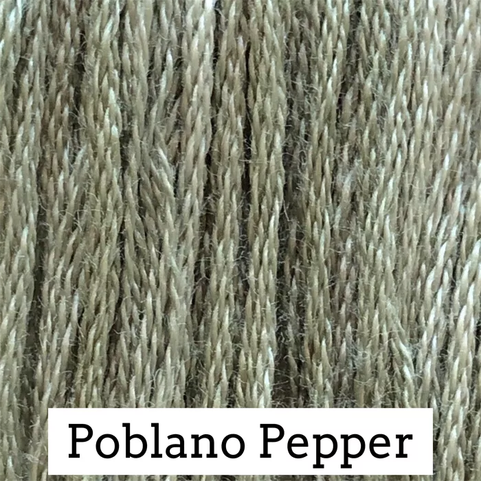 Poblano Pepper - Classic Colorworks Cotton Thread - Floss, Thread & Floss, Thread & Floss, The Crafty Grimalkin - A Cross Stitch Store