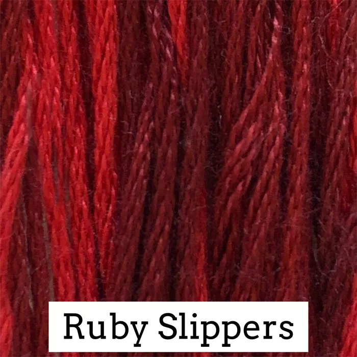 Ruby Slippers - Classic Colorworks Cotton Thread - Floss, Thread & Floss, Thread & Floss, The Crafty Grimalkin - A Cross Stitch Store