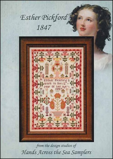 Esther Pickford 1847 - Hands Across the Sea - Cross Stitch Pattern, Needlecraft Patterns, Needlecraft Patterns, The Crafty Grimalkin - A Cross Stitch Store