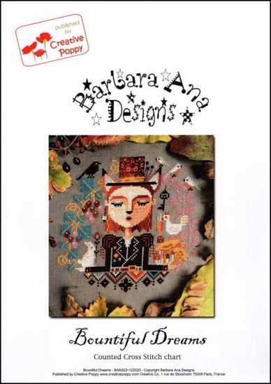 Bountiful Dreams - Barbara Ana Designs - Cross Stitch Pattern, Needlecraft Patterns, Needlecraft Patterns, The Crafty Grimalkin - A Cross Stitch Store