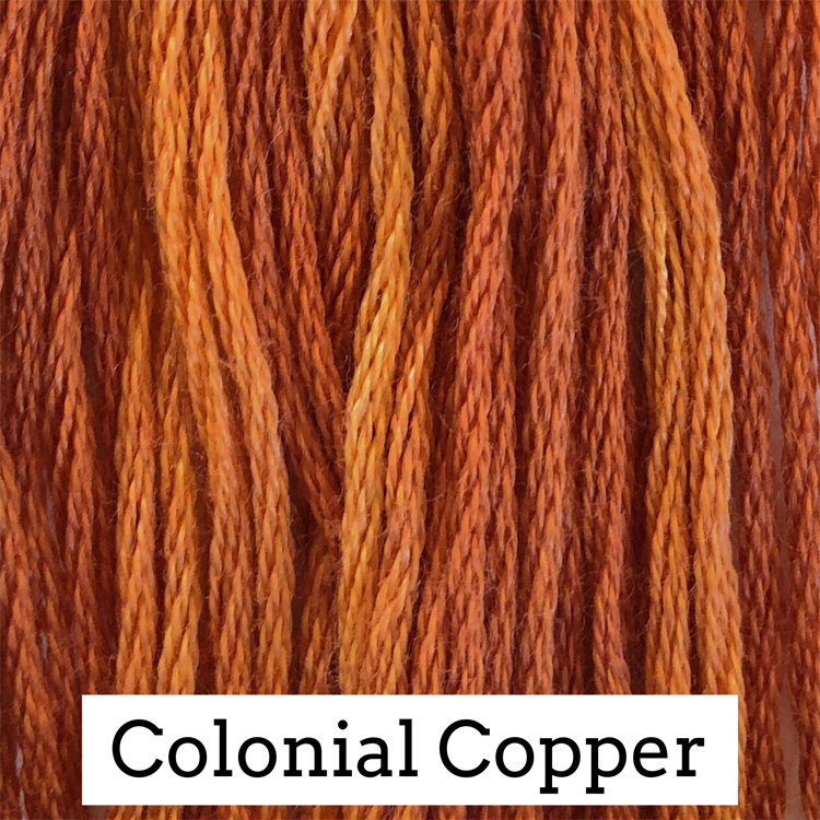 Colonial Copper - Classic Colorworks Cotton Thread - Floss, Thread & Floss, Thread & Floss, The Crafty Grimalkin - A Cross Stitch Store