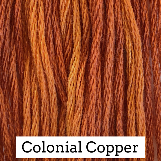 Colonial Copper - Classic Colorworks Cotton Thread - Floss, Thread & Floss, Thread & Floss, The Crafty Grimalkin - A Cross Stitch Store