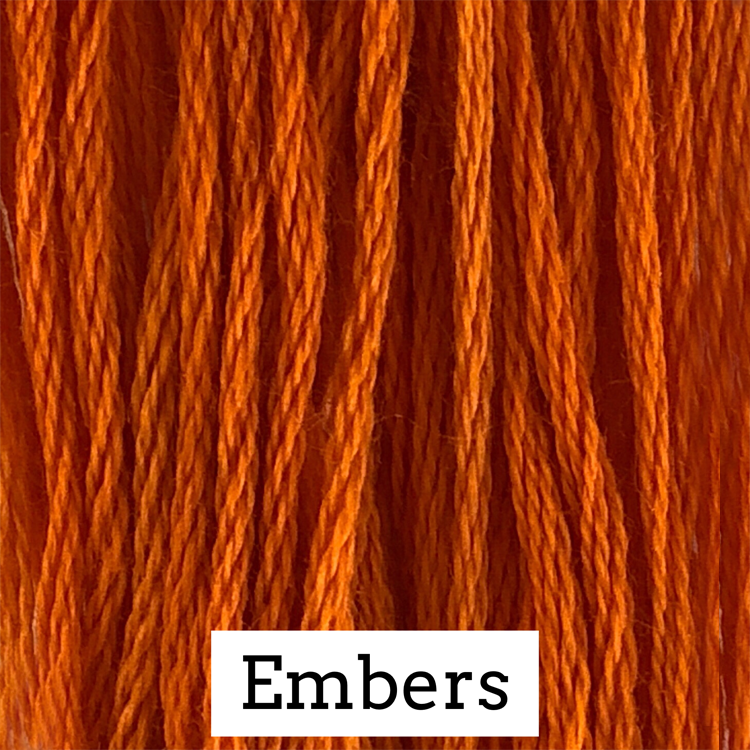 Embers - Classic Colorworks Cotton Thread - Floss, Thread & Floss, Thread & Floss, The Crafty Grimalkin - A Cross Stitch Store