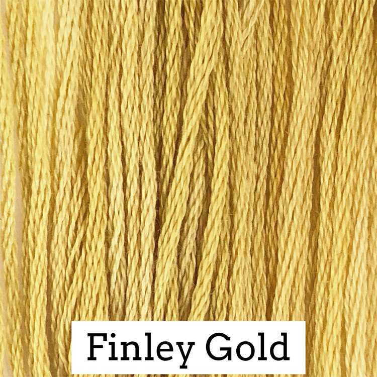 Finley Gold - Classic Colorworks Cotton Thread - Floss, Thread & Floss, Thread & Floss, The Crafty Grimalkin - A Cross Stitch Store