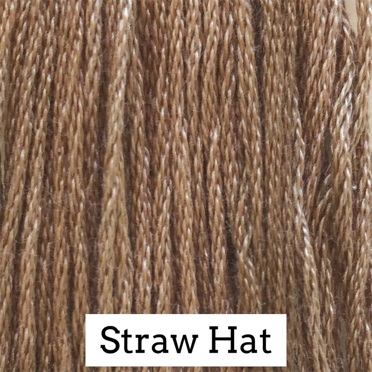 Straw Hat - Classic Colorworks Cotton Thread - Floss, Thread & Floss, Thread & Floss, The Crafty Grimalkin - A Cross Stitch Store