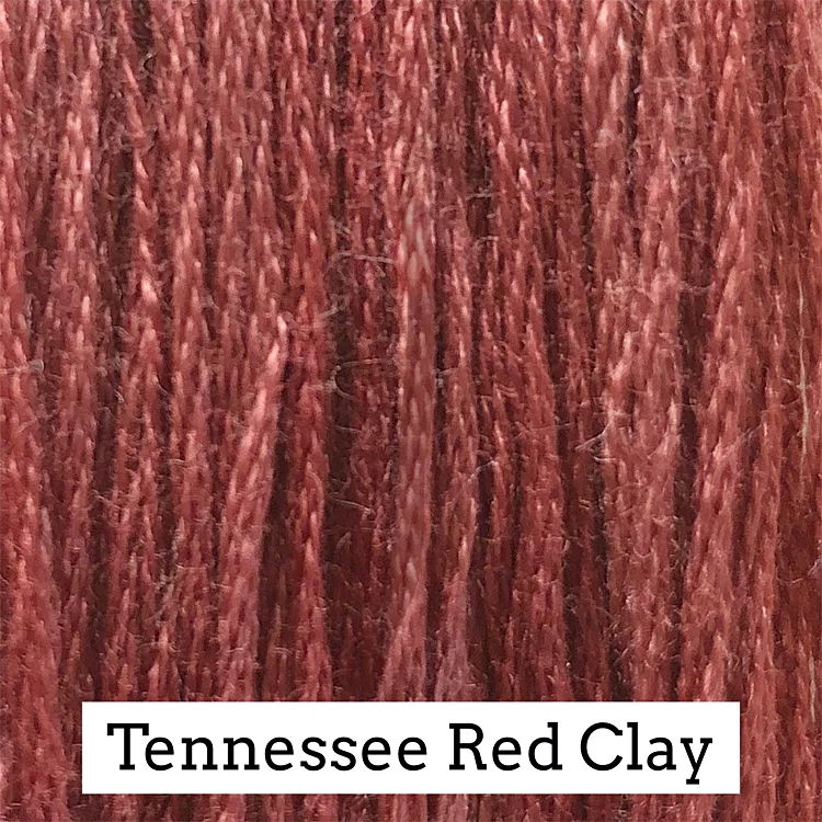 Tennessee Red Clay - Classic Colorworks Cotton Thread - Floss, Thread & Floss, Thread & Floss, The Crafty Grimalkin - A Cross Stitch Store
