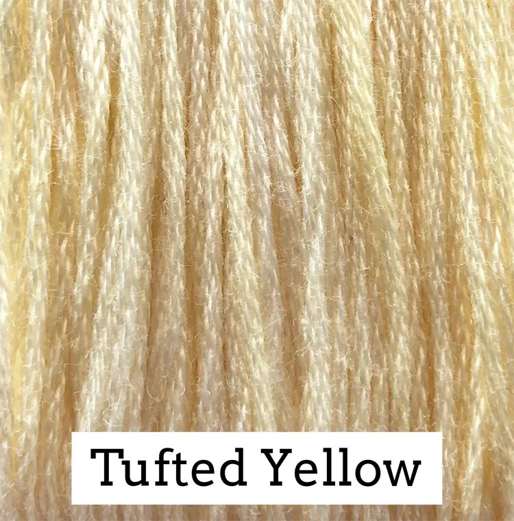 Tufted Yellow - Classic Colorworks Cotton Thread - Floss, Thread & Floss, Thread & Floss, The Crafty Grimalkin - A Cross Stitch Store