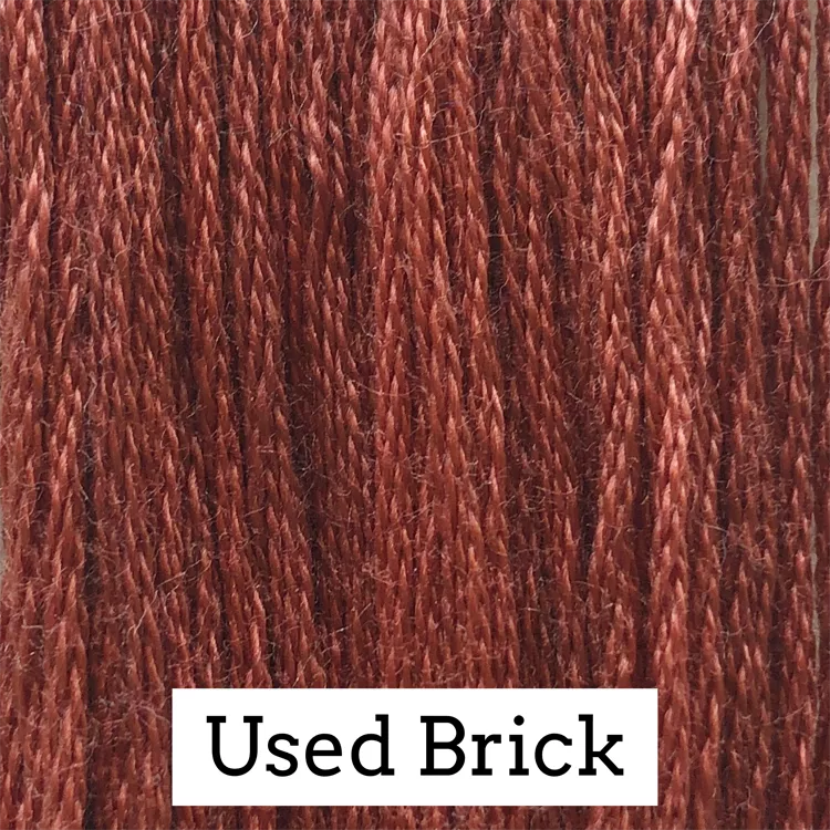 Used Brick - Classic Colorworks Cotton Thread - Floss, Thread & Floss, Thread & Floss, The Crafty Grimalkin - A Cross Stitch Store