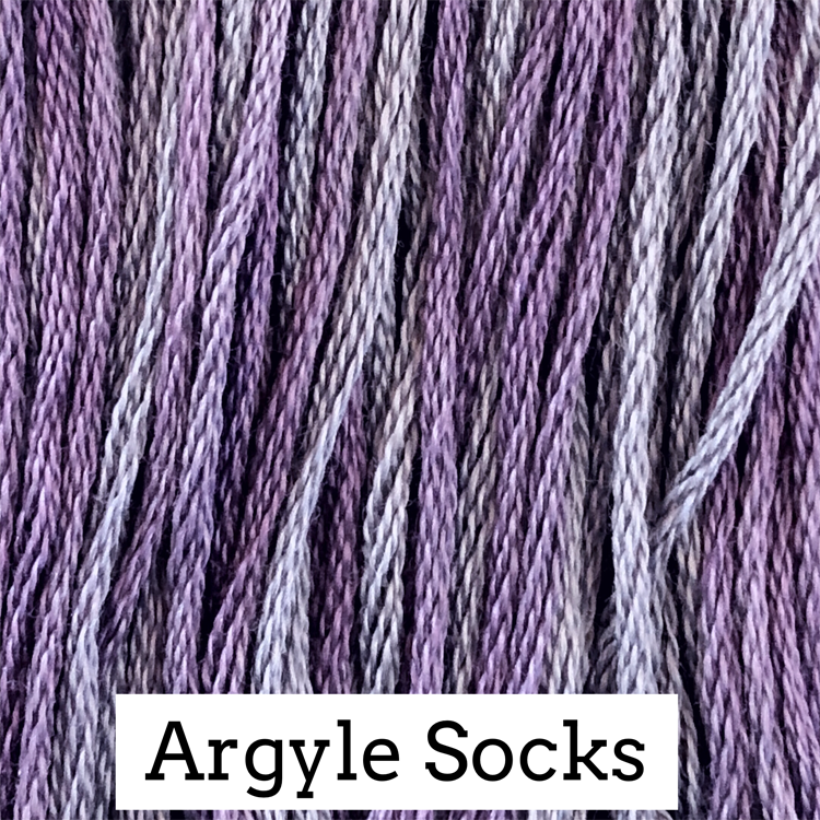 Argyle Socks - Classic Colorworks Cotton Thread - Floss, Thread & Floss, Thread & Floss, The Crafty Grimalkin - A Cross Stitch Store