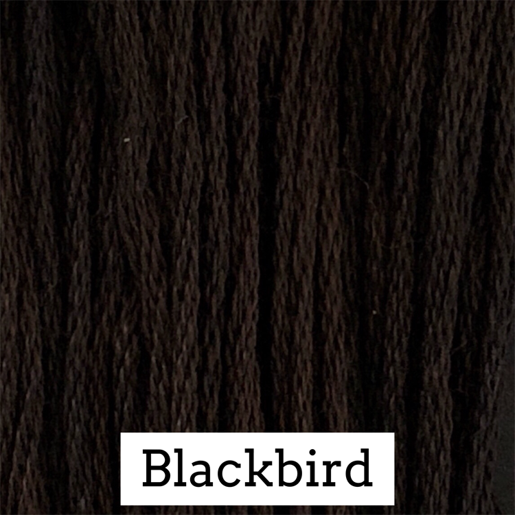 Blackbird - Classic Colorworks Cotton Thread - Floss, Thread & Floss, Thread & Floss, The Crafty Grimalkin - A Cross Stitch Store