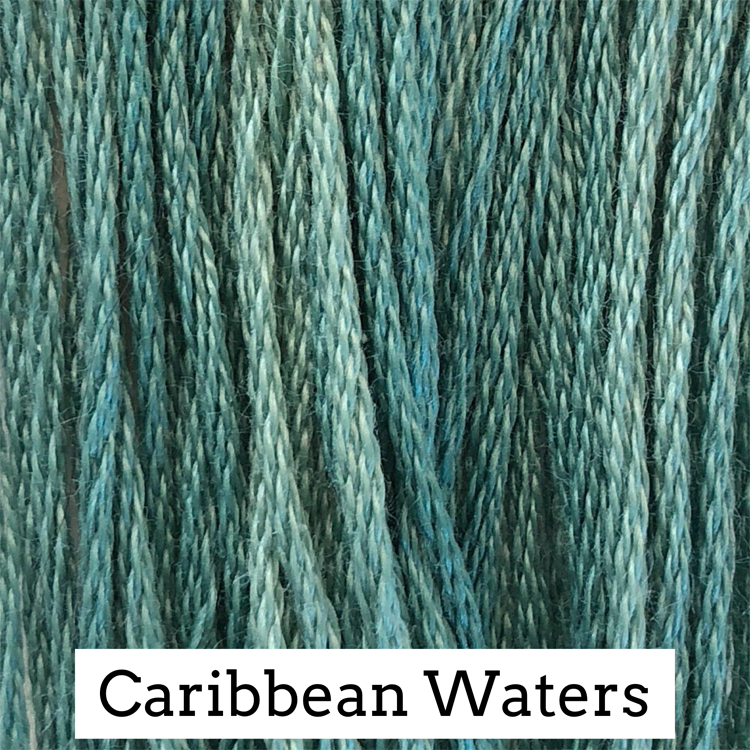 Caribbean Waters - Classic Colorworks Cotton Thread - Floss, Thread & Floss, Thread & Floss, The Crafty Grimalkin - A Cross Stitch Store
