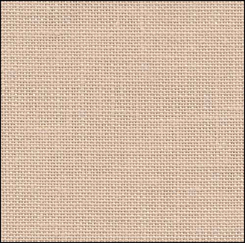 40 Count Zweigart Newcastle Linen - Cafe Au Lait (Sand) - Cross Stitch Fabric, Fabric, Fabric, The Crafty Grimalkin - A Cross Stitch Store