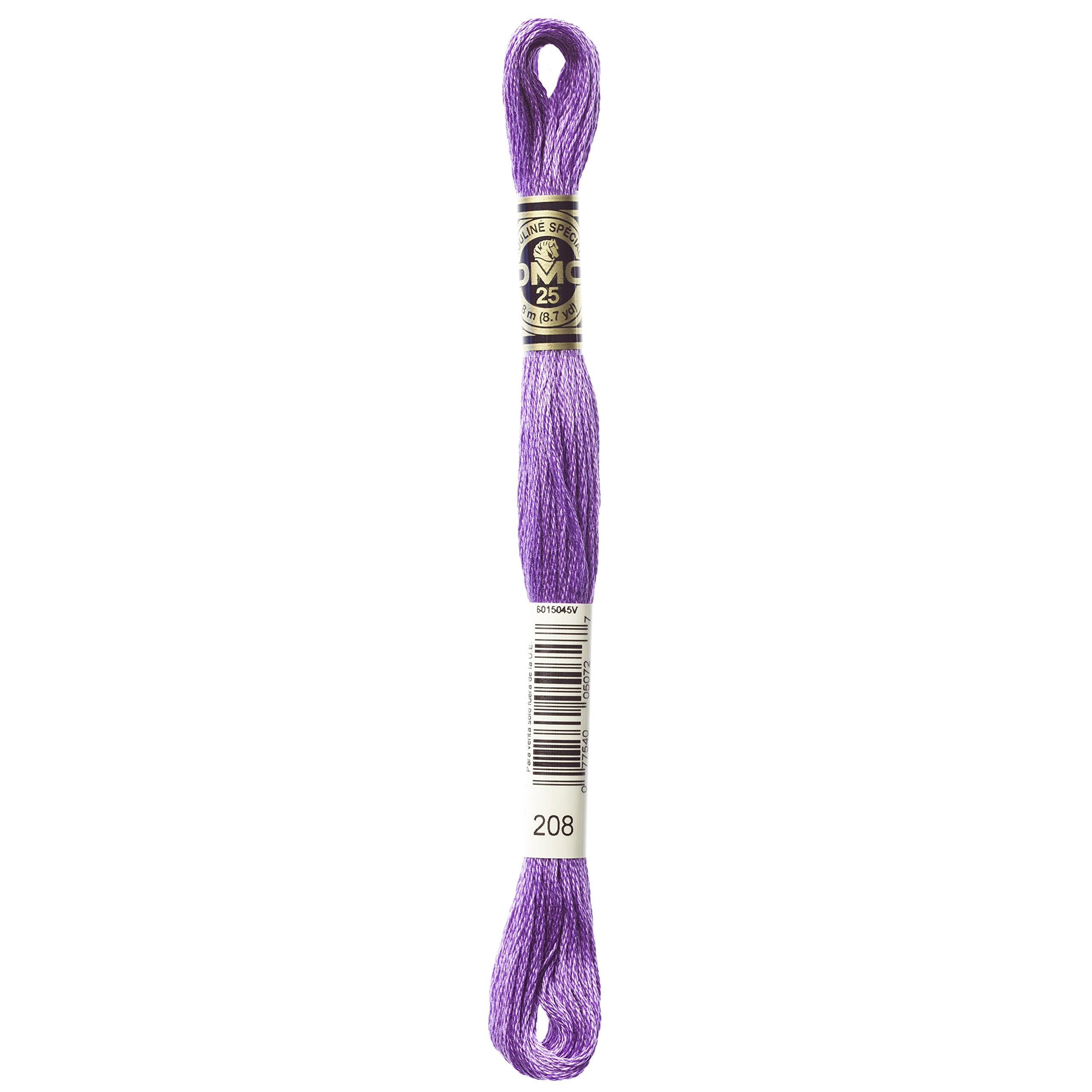 DMC 208 - 6 Strand Embroidery Thread | The Crafty Grimalkin - A Cross ...