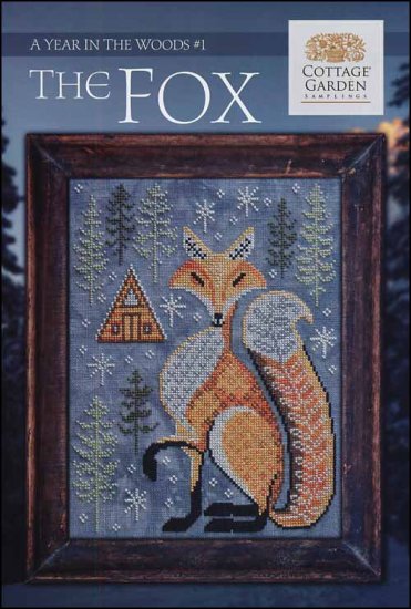 A Year in the Woods 1: The Fox - Cottage Garden Samplings - Cross Stitch Pattern, Needlecraft Patterns, Needlecraft Patterns, The Crafty Grimalkin - A Cross Stitch Store