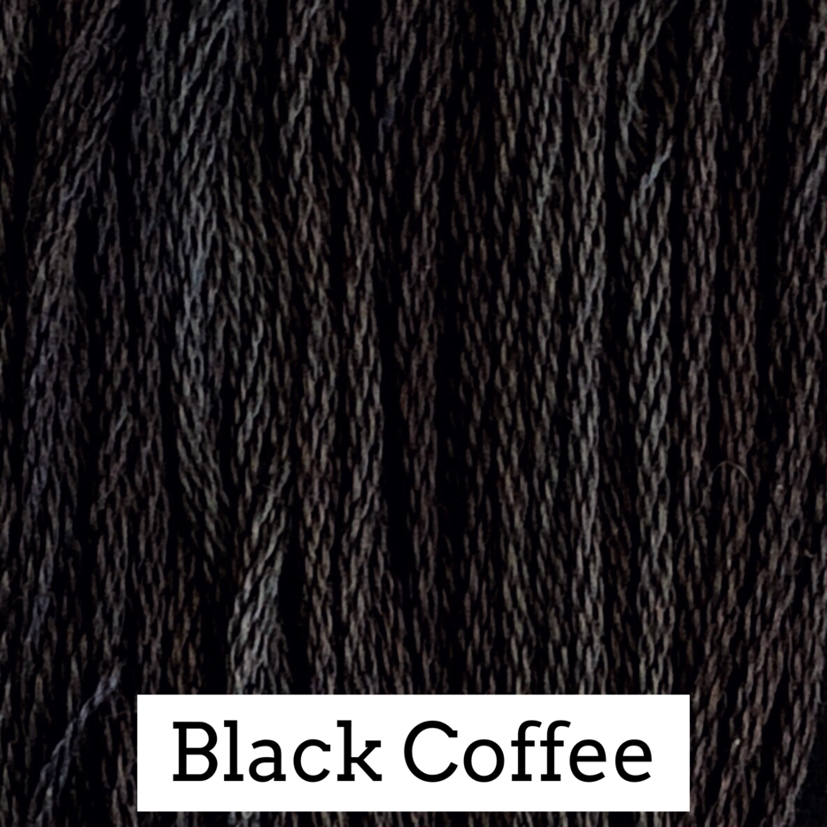 Black Coffee - Classic Colorworks Cotton Thread - Floss, Thread & Floss, Thread & Floss, The Crafty Grimalkin - A Cross Stitch Store
