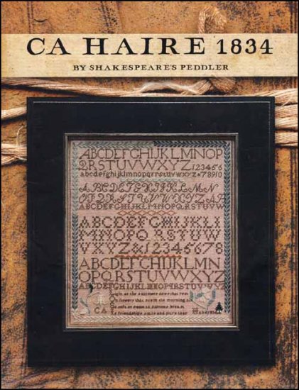 CA Haire - Shakespeare's Peddler - Cross Stitch Pattern