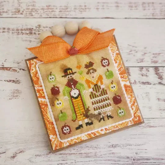 Mr. & Mrs. Autumn Dirty Annie's Cross Stitch Pattern The Crafty