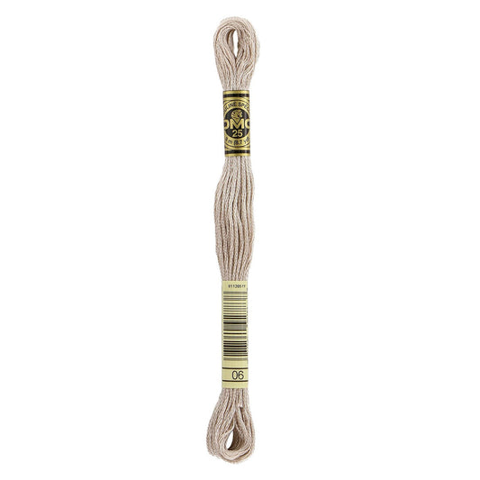 DMC 06 - Driftwood - Medium Light - DMC 6 Strand Embroidery Thread, Thread & Floss, Thread & Floss, The Crafty Grimalkin - A Cross Stitch Store