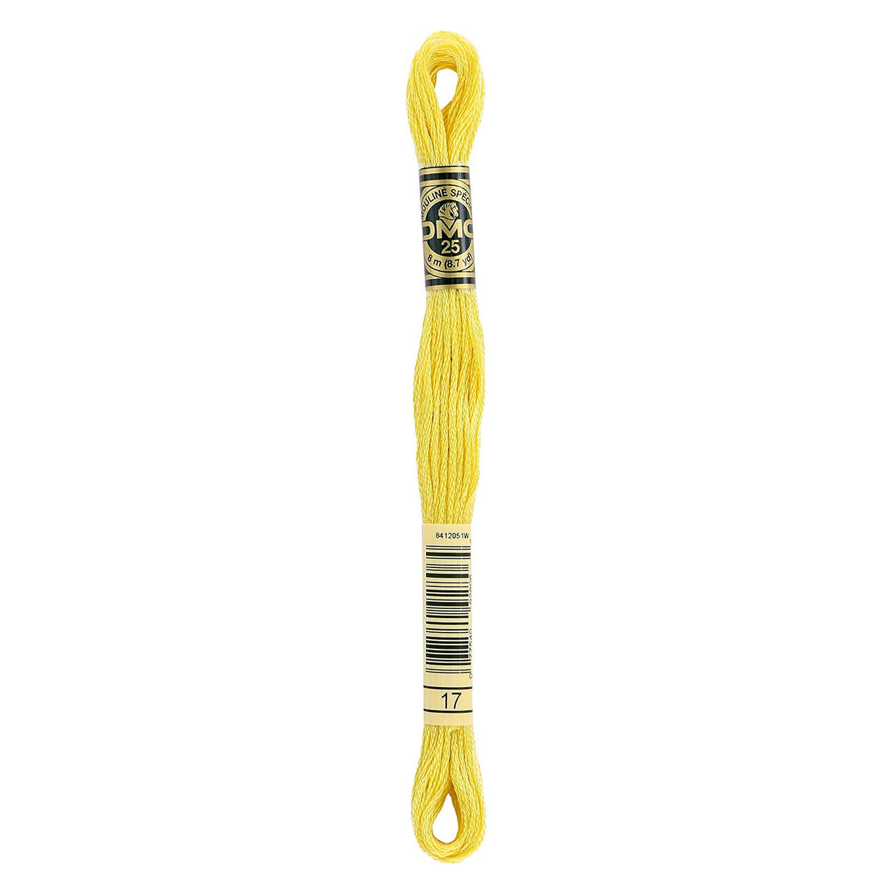 DMC 17 - Yellow Plum - Light - DMC 6 Strand Embroidery Thread, Thread & Floss, Thread & Floss, The Crafty Grimalkin - A Cross Stitch Store