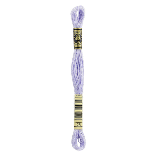 DMC 25 - Lavender - Ultra Light - DMC 6 Strand Embroidery Thread, Thread & Floss, Thread & Floss, The Crafty Grimalkin - A Cross Stitch Store