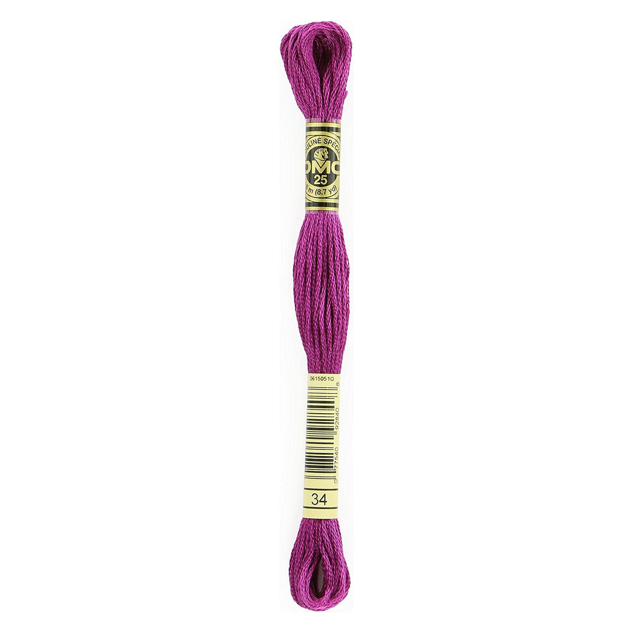 DMC 34 - Fuchsia - Dark - DMC 6 Strand Embroidery Thread, Thread & Floss, Thread & Floss, The Crafty Grimalkin - A Cross Stitch Store