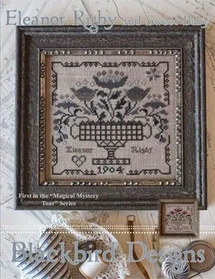 Eleanor Rigby - Blackbird Designs - Cross Stitch Pattern, Needlecraft Patterns, Needlecraft Patterns, The Crafty Grimalkin - A Cross Stitch Store