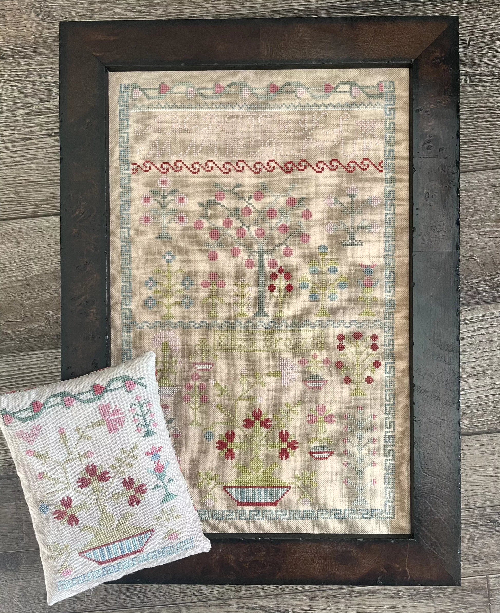 Eliza Brown - From the Heart - Cross Stitch Pattern, Needlecraft Patterns, Needlecraft Patterns, The Crafty Grimalkin - A Cross Stitch Store