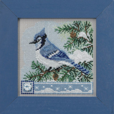 Blue Jay - Mill Hill - Winter 2022 Buttons and Beads Kit