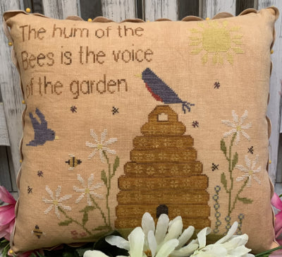 Hum of the Bees - Needle Bling Designs - Cross Stitch Pattern, Needlecraft Patterns, Needlecraft Patterns, The Crafty Grimalkin - A Cross Stitch Store