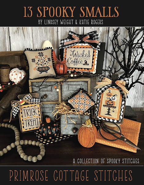 13 Spooky Smalls - Primrose Cottage Stitches - Cross Stitch Booklet, Needlecraft Patterns, Needlecraft Patterns, The Crafty Grimalkin - A Cross Stitch Store