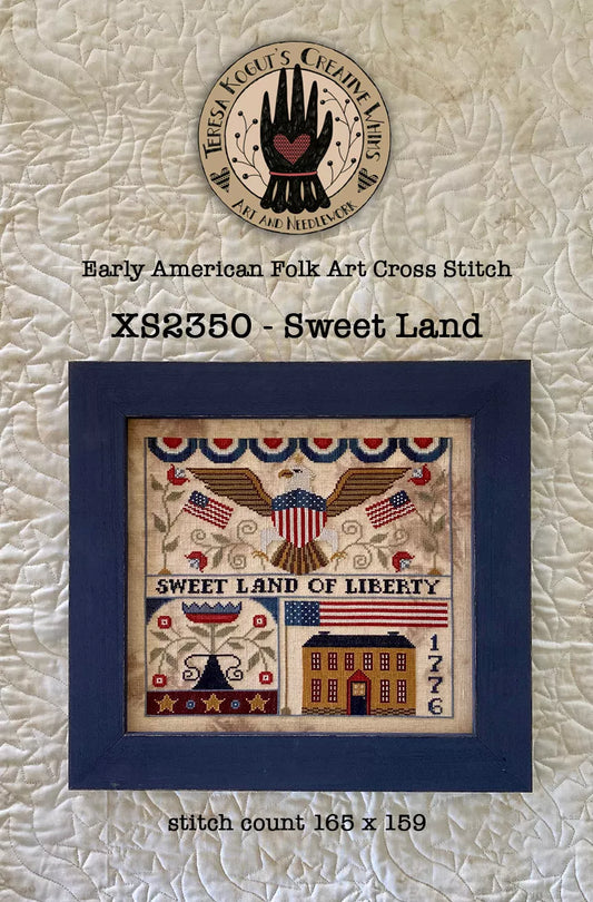 Sweet Land - Teresa Kogut - Cross Stitch Pattern, Needlecraft Patterns, The Crafty Grimalkin - A Cross Stitch Store