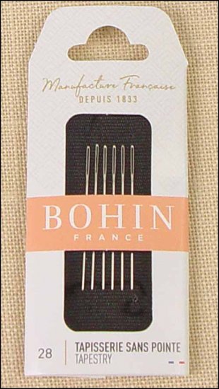 Bohin Tapestry Needles, Hand-Sewing Needles, Hand-Sewing Needles, The Crafty Grimalkin - A Cross Stitch Store