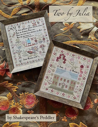 Two by Julia - Shakespeare's Peddler - Cross Stitch Pattern, Needlecraft Patterns, Needlecraft Patterns, The Crafty Grimalkin - A Cross Stitch Store
