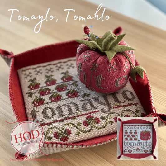 Tomayto Tomahto - Hands on Design - Cross Stitch, Needlecraft Patterns, Needlecraft Patterns, The Crafty Grimalkin - A Cross Stitch Store