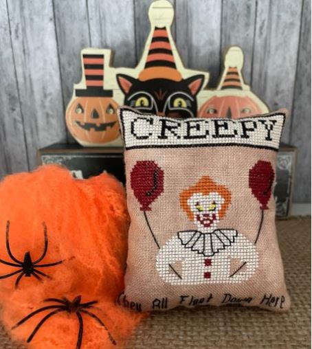 Creepy - Halloween Parade Series - Mani di Dona - Cross Stitch Pattern, Needlecraft Patterns, The Crafty Grimalkin - A Cross Stitch Store