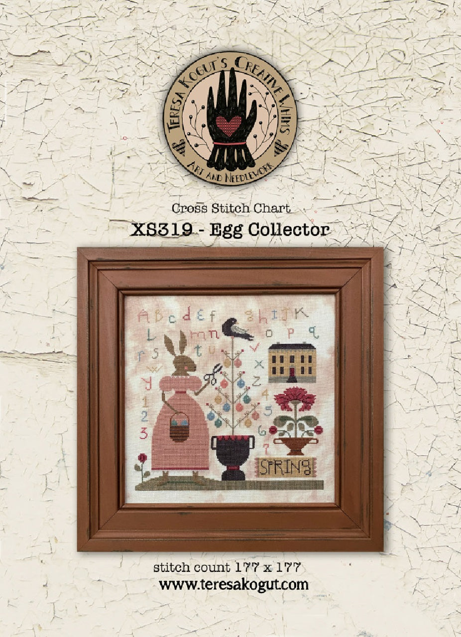 Egg Collector Teresa Kogut Cross Stitch Pattern The Crafty