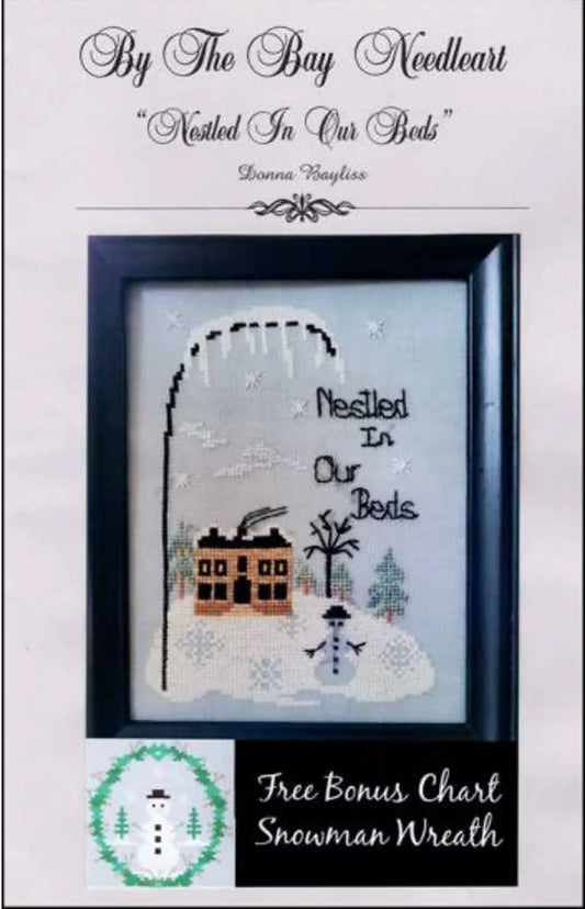 Nestled In Our Beds - By the Bay Needleart - Cross Stitch Pattern, Needlecraft Patterns, The Crafty Grimalkin - A Cross Stitch Store