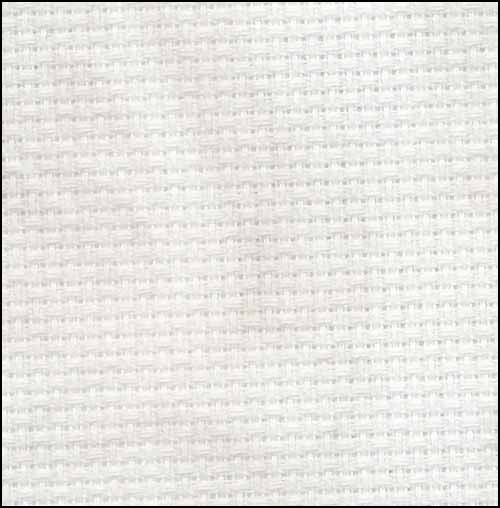14 Count Aida - Smokey White Vintage Zweigart Cross Stitch Fabric, Fabric, The Crafty Grimalkin - A Cross Stitch Store