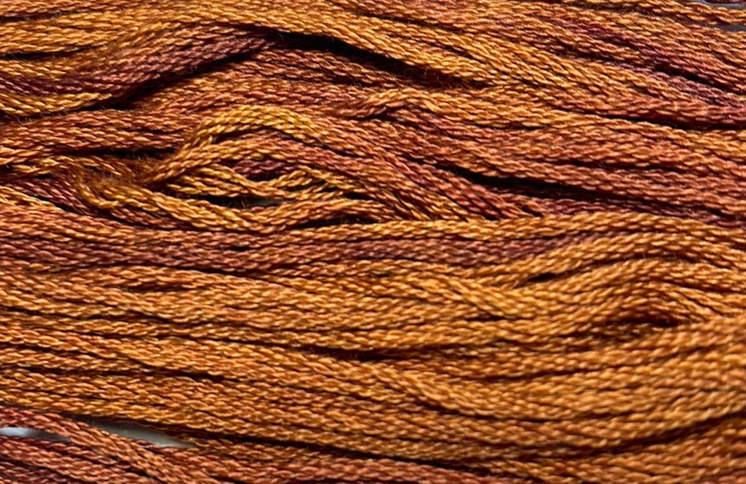 Cinnamon - Gentle Arts Cotton Thread - 5 yard Skein - Cross Stitch Floss, Thread & Floss, Thread & Floss, The Crafty Grimalkin - A Cross Stitch Store
