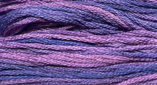 Purple Iris - Gentle Arts Cotton Thread - 5 yard Skein - Cross Stitch Floss, Thread & Floss, Thread & Floss, The Crafty Grimalkin - A Cross Stitch Store