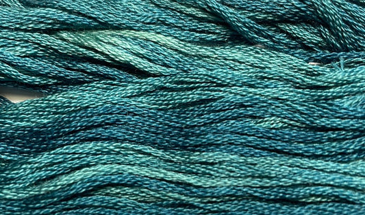 Deep Sea - Gentle Arts Cotton Thread - 5 yard Skein - Cross Stitch Floss, Thread & Floss, Thread & Floss, The Crafty Grimalkin - A Cross Stitch Store