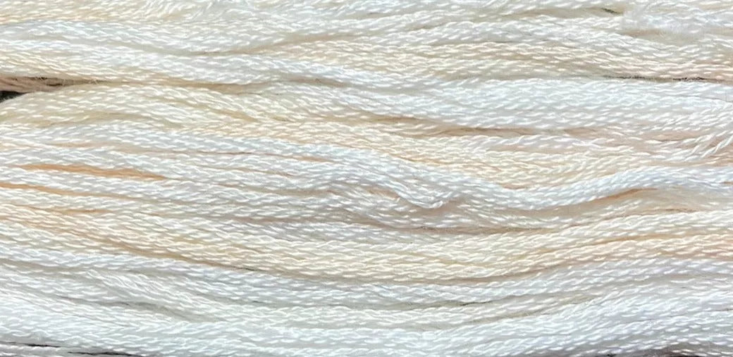 Porcelain - Gentle Arts Cotton Thread - 5 yard Skein - Cross Stitch Floss, Thread & Floss, Thread & Floss, The Crafty Grimalkin - A Cross Stitch Store