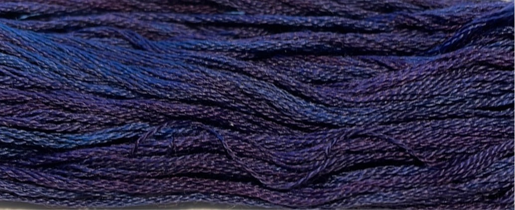 Black Raspberry Jam - Gentle Arts Cotton Thread - 5 yard Skein - Cross Stitch Floss, Thread & Floss, Thread & Floss, The Crafty Grimalkin - A Cross Stitch Store