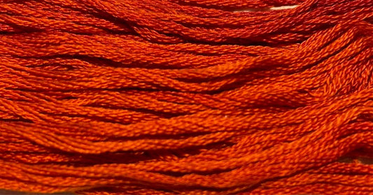 Tomato - Gentle Arts Cotton Thread - 5 yard Skein - Cross Stitch Floss, Thread & Floss, Thread & Floss, The Crafty Grimalkin - A Cross Stitch Store