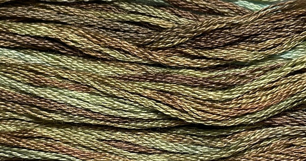 Creekbed - Gentle Arts Cotton Thread - 5 yard Skein - Cross Stitch Floss