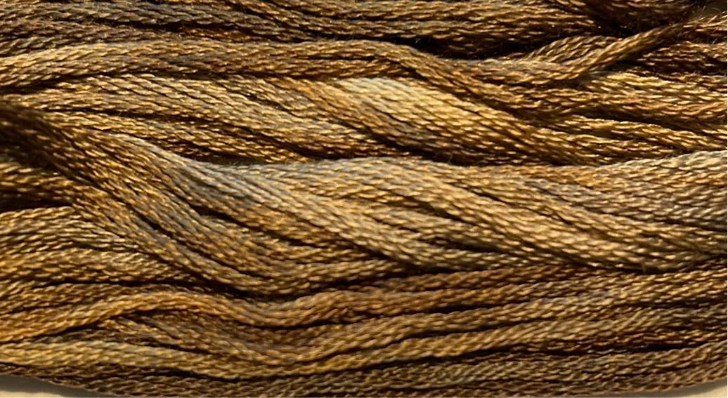 Walnut - Gentle Arts Cotton Thread - 5 yard Skein - Cross Stitch Floss, Thread & Floss, Thread & Floss, The Crafty Grimalkin - A Cross Stitch Store