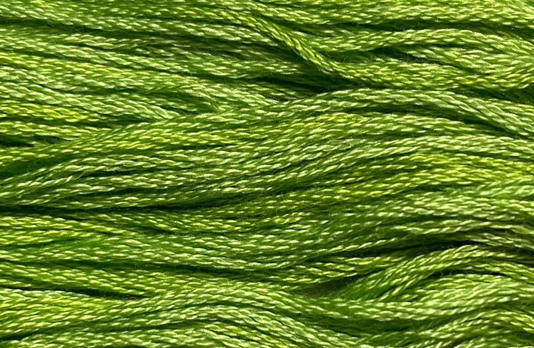 Spring Grass - Gentle Arts Cotton Thread - 5 yard Skein - Cross Stitch Floss, Thread & Floss, Thread & Floss, The Crafty Grimalkin - A Cross Stitch Store