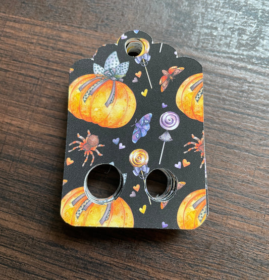 Floss Keepers/Tags/Drops -  Halloween Pumpkins and Candy, Thread & Yarn Organizers, Thread & Yarn Organizers, The Crafty Grimalkin - A Cross Stitch Store