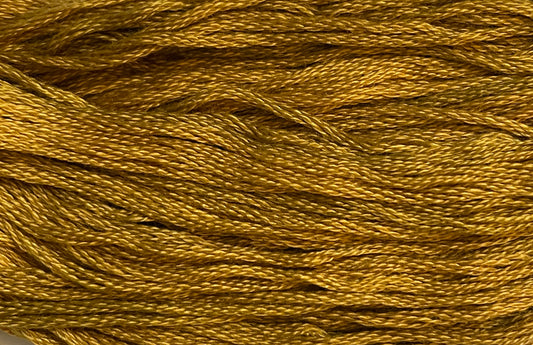 Grecian Gold - Gentle Arts Cotton Thread - 5 yard Skein - Cross Stitch Floss, Thread & Floss, Thread & Floss, The Crafty Grimalkin - A Cross Stitch Store